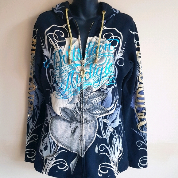 Christian Audigier Jackets & Blazers - 🍭Christian Audigier🍭Nature Hoody